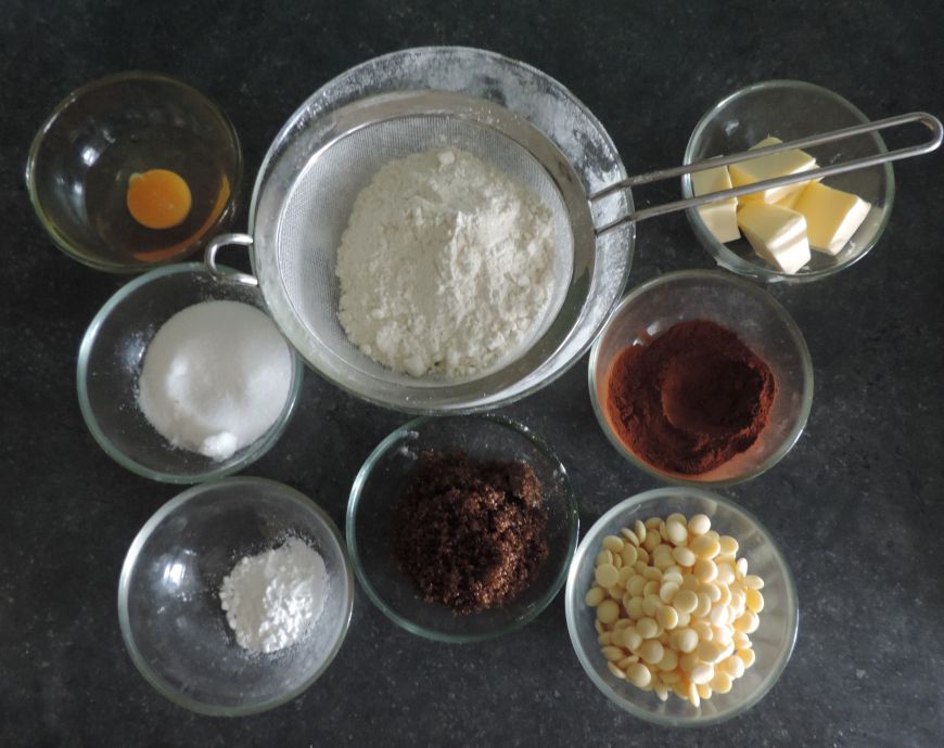 Ingrediënten koekjes bakken