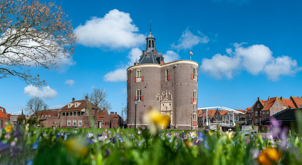 Uitzicht op de Drommedaris