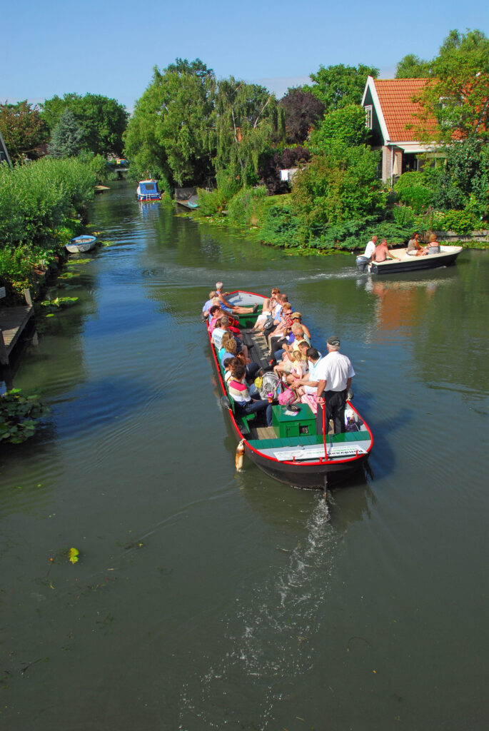Varen met de schuit