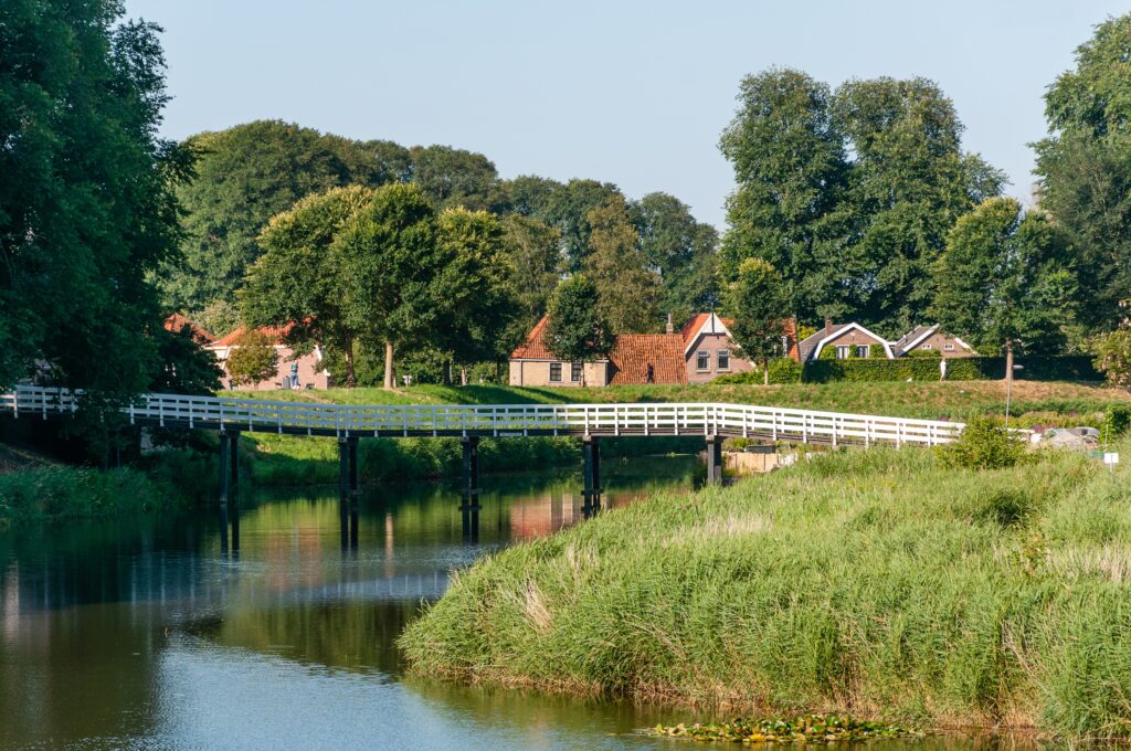 Brug bij de vesting