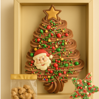 Heerlijke chocolade kerstpakketten